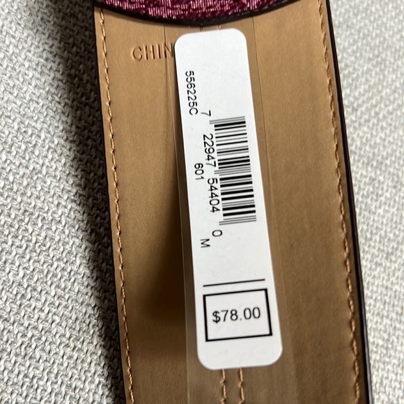 NWT Michael Kors Two Toned Wide Belt - Picture 7 of 8